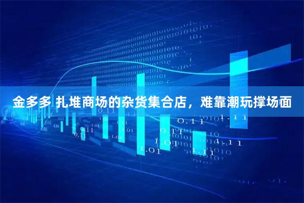 金多多 扎堆商场的杂货集合店，难靠潮玩撑场面